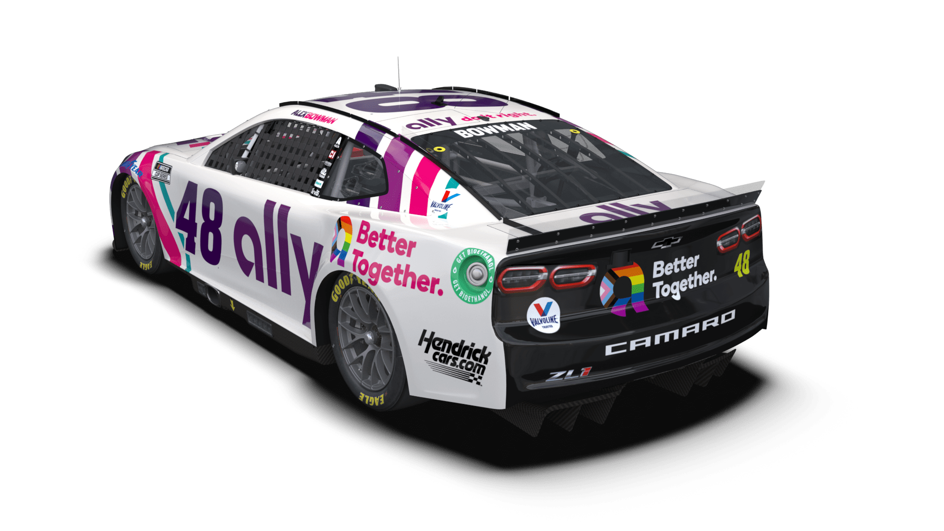 First look No. 48 Ally Racing paint scheme for Sonoma NASCAR
