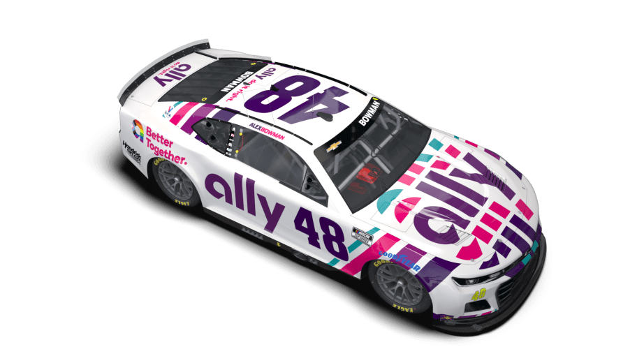 First look No. 48 Ally Racing paint scheme for Sonoma NASCAR
