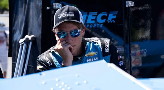 Carson Hocevar secures Camping World Trucks pole at Sonoma, crashes