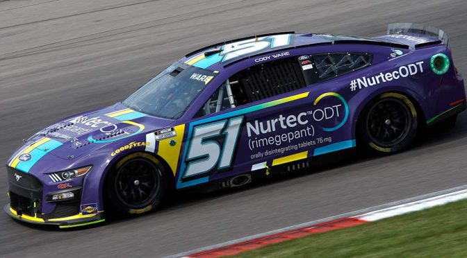 No. 51 Rick Ware Racing team hit with L1 penalty, will serve pass-through after Sonoma start