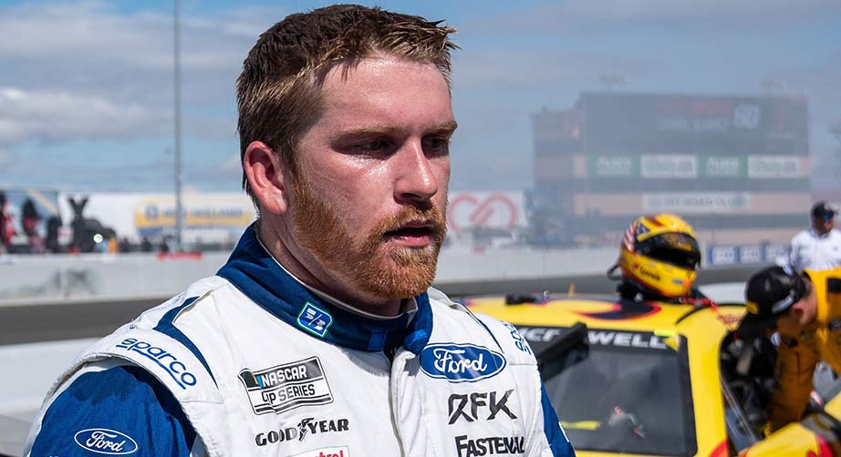 Chris Buescher battles back for second place at Sonoma | NASCAR
