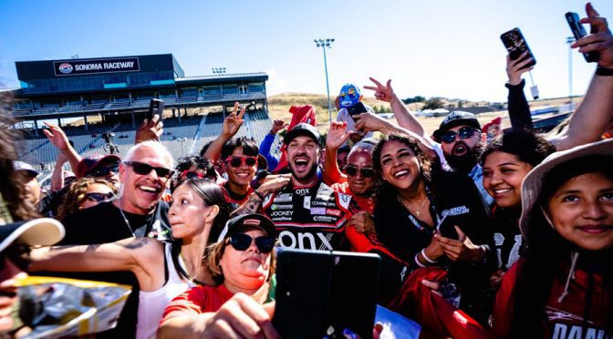 Drivers, others react to Daniel Suárez’s first Cup Series victory