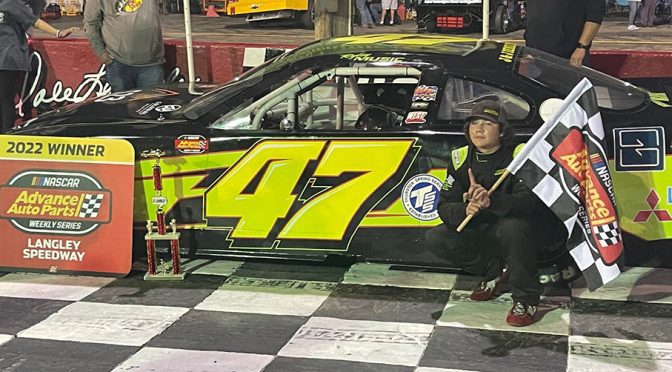 Teenager Ryley Music making a name for himself at Langley Speedway