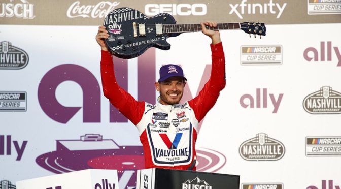 Featured Image for BetMGM: Will Kyle Larson repeat his dominance in Nashville?