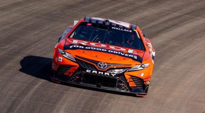 Bubba Wallace tops the charts in Nashville Cup practice