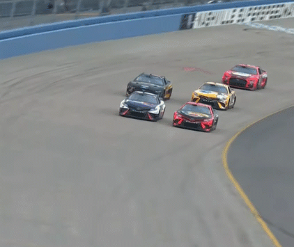 Five cars under a blanket! It’s an invisible blanket. Just use your imagination.