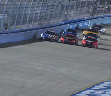 We’re big fans of three-wide racing.
