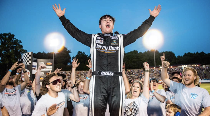 Featured Image for Football and racing go hand-in-hand for Bowman Gray racer Chase Robertson
