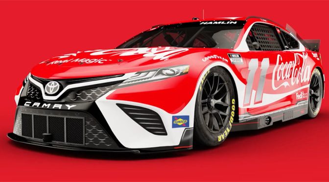 Featured Image for Denny Hamlin’s No. 11 Toyota to sport Coca-Cola paint scheme at Atlanta