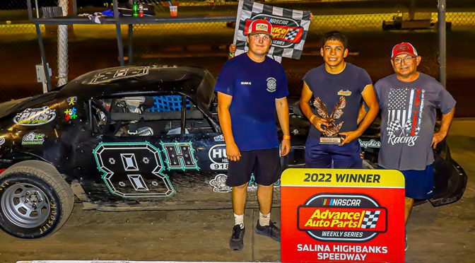 Featured Image for Jaylen Hardbarger finding even more success in Year 2 at Salina Highbanks Speedway