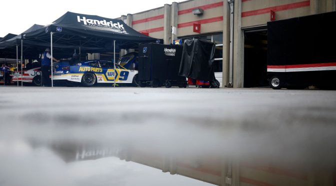 Featured Image for Chase Elliott on pole at Atlanta after Cup qualifying canceled due to rain