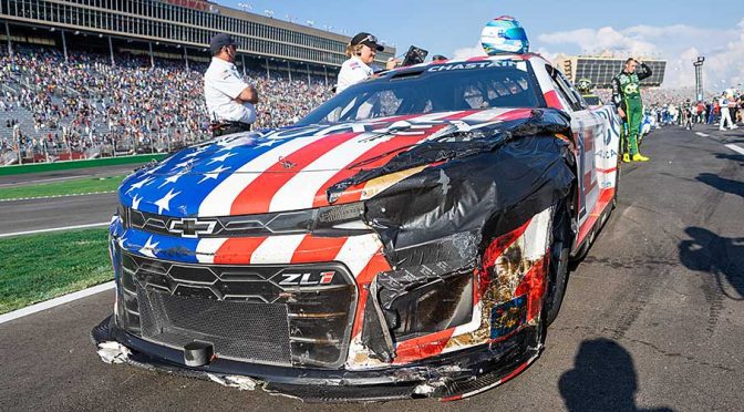 Featured image for Chastain explains why Atlanta’s incident with Hamlin is not like the others