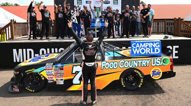Featured image for Parker Kligerman still buzzing over Mid-Ohio victory, eyes full-time plans for 2023