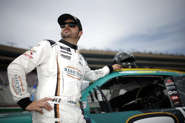 HAMPTON, GEORGIA - JULY 09: Josh Berry, driver of the #8 Harrison's USA Chevrolet, waits on the grid prior to the NASCAR Xfinity Series Alsco Uniforms 250 at Atlanta Motor Speedway on July 09, 2022 in Hampton, Georgia. (Photo by Jared C. Tilton/Getty Images) | Getty Images