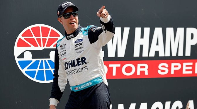 Featured Image for Keselowski, Austin Dillon spar during mid-race caution at New Hampshire