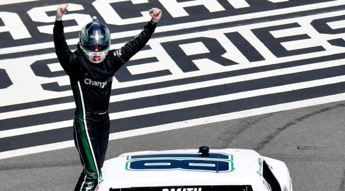 Featured image for Chandler Smith wins at Pocono; Zane Smith crowned Regular Season Champion