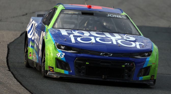 Featured Image for NASCAR hits Nos. 42 and 43 Cup cars with L1-level penalties at Pocono Raceway