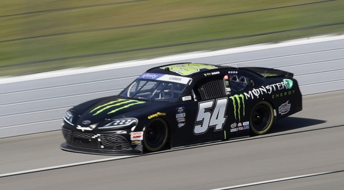 Featured image for Ty Gibbs laments late-race decisions at Pocono: ‘All my fault’