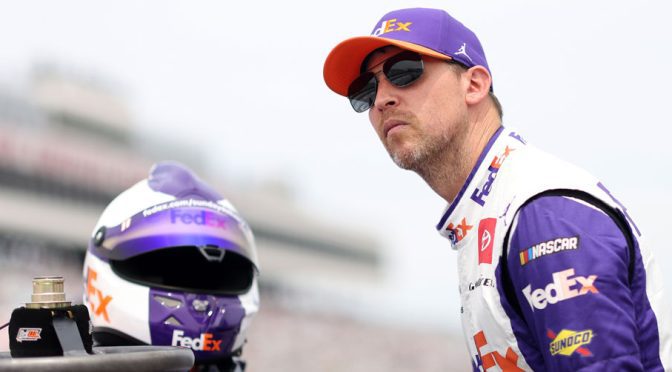 Denny Hamlin sees spark in 23XI Racing, exploring pit future