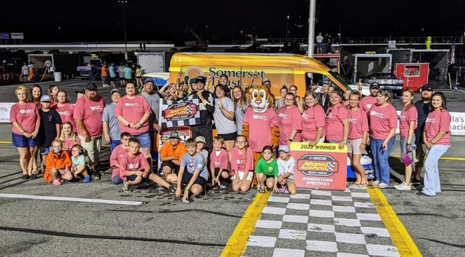 Featured image for First win is the sweetest for Jennerstown Speedway’s Johnathan Haburcsak