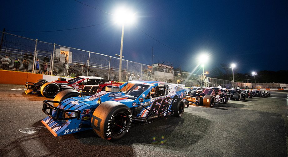 Baldwin, Evans & Jarzombek 77 at Riverhead Raceway