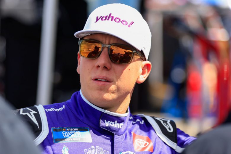 John Hunter Nemechek waiting to race at IRP