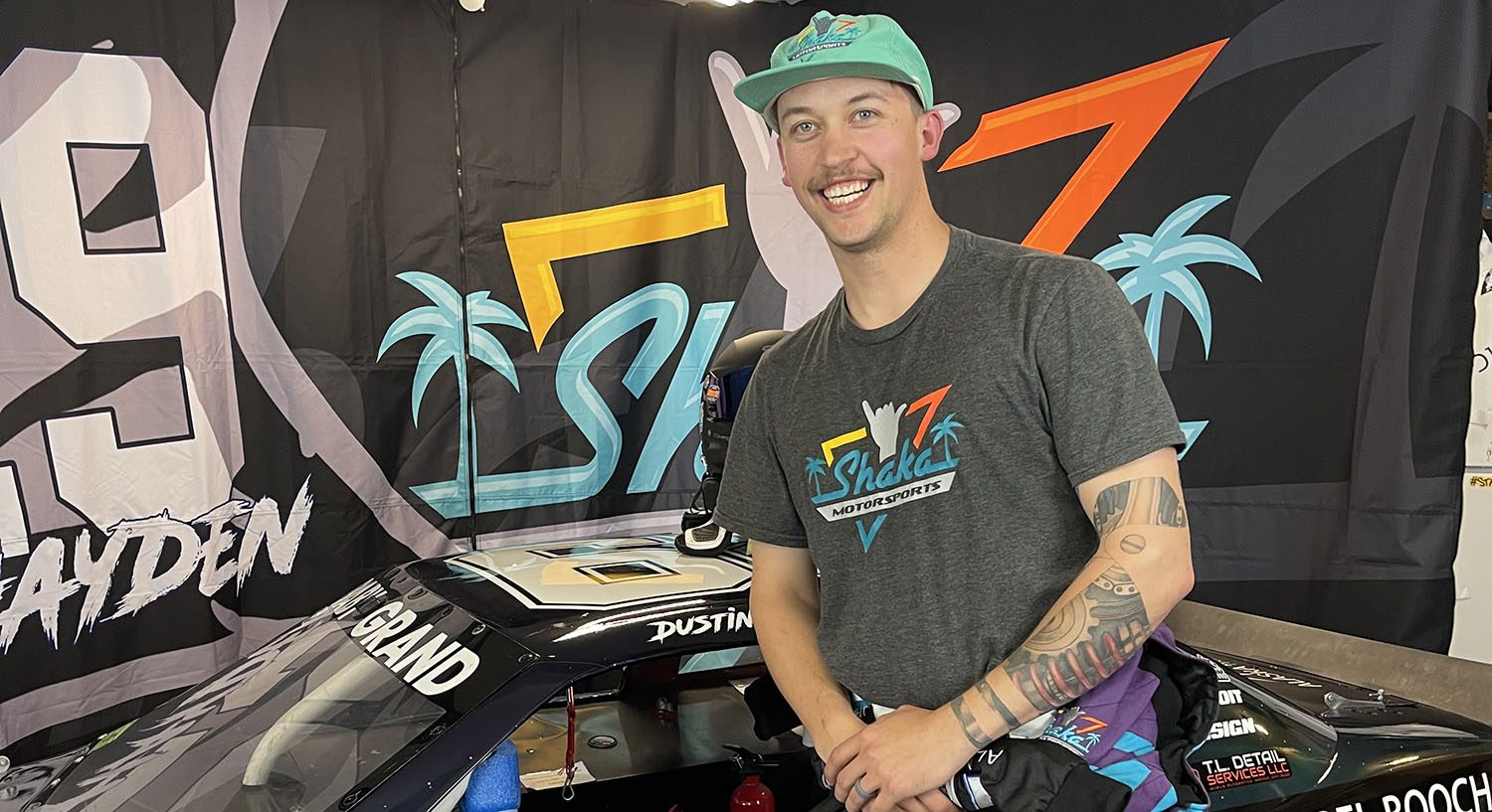 Dustin Hayden drives for the Great White Racing Team in the Baby Grand class at Alaska Raceway Park. (Photo: Courtesy of Dustin Hayden)
