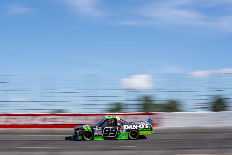Ben Rhodes driving at IRP