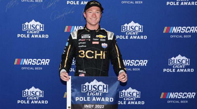 Featured Image for Tyler Reddick wins Busch Light Pole on Indy Road Course