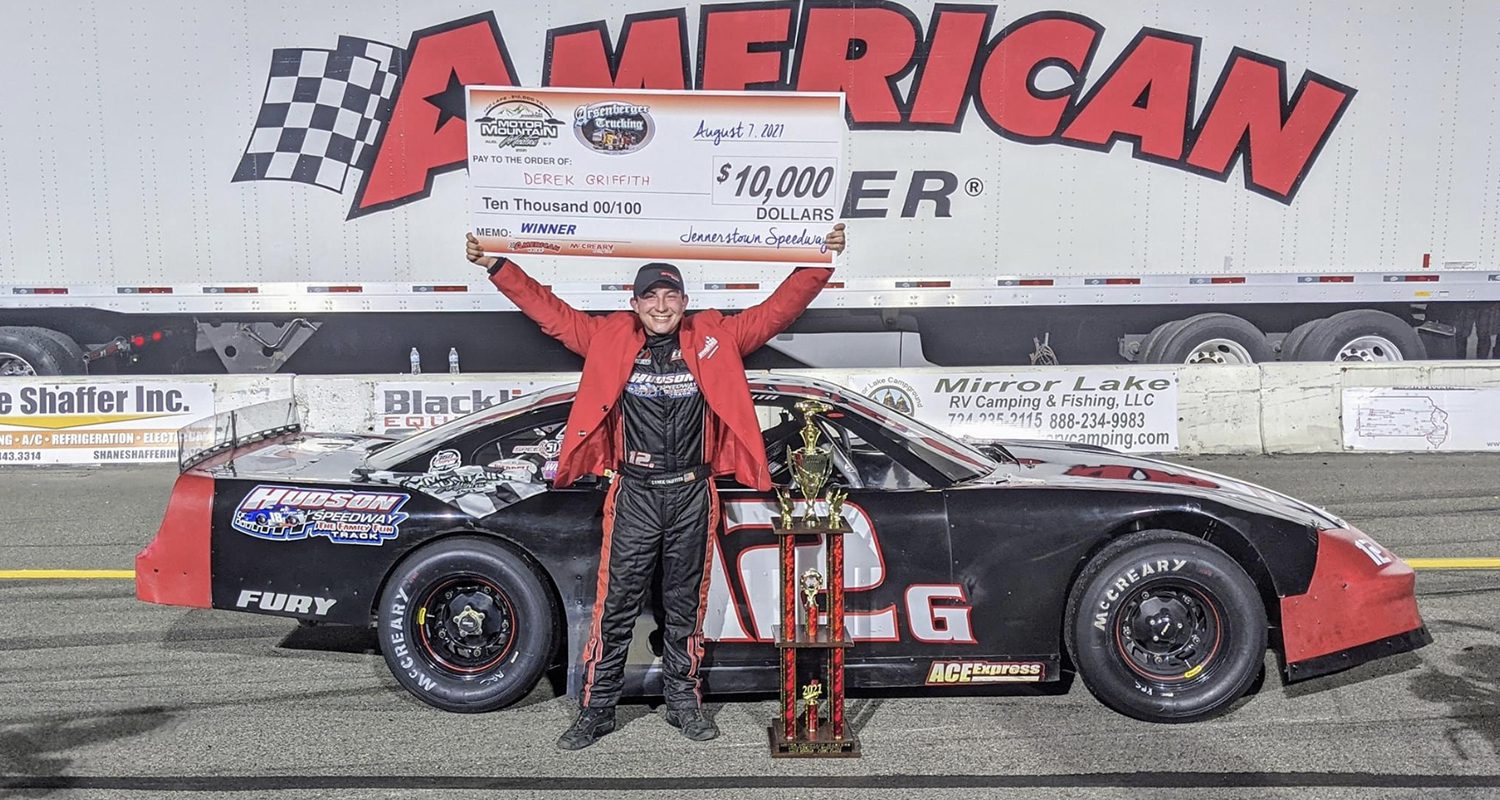Derek Griffith is the defending winner of the Motor Mountain Masters at Jennerstown Speedway. (Photo: Jennerstown Speedway)