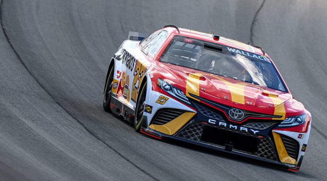 Featured Image for Bubba Wallace earns first career Cup pole at Michigan