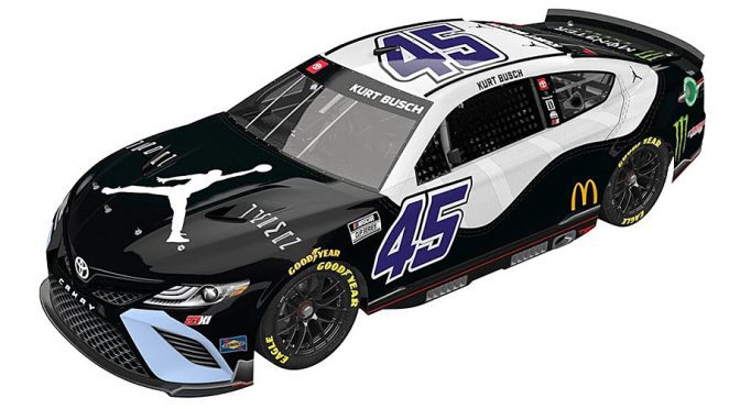 Featured Image for 23XI Racing unveils fresh Concord 11’s scheme for No. 45 at Richmond