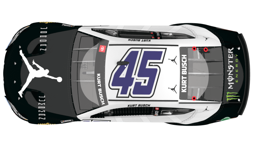 First look: 23XI Racing's Jordan Brand No. 45 for Richmond | NASCAR