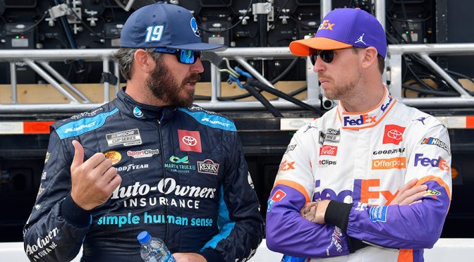Featured image for BetMGM: Public likes Truex to spoil Hamlin’s homecoming in Federated Auto Parts 400