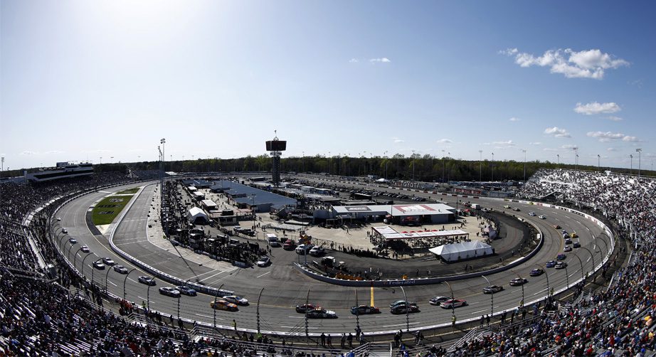 View from the track at Richmond Raceway