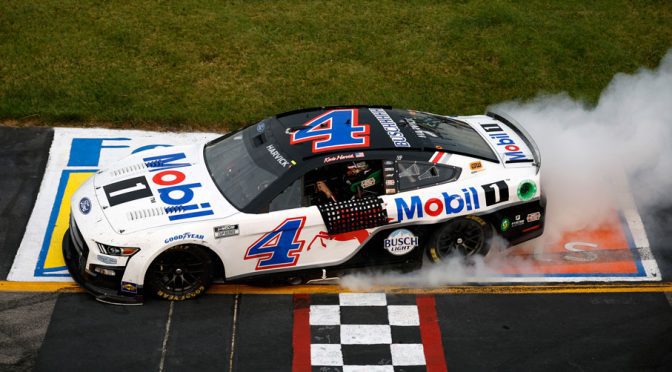 Featured Image for Kevin Harvick corrects the narrative, proves age isn’t slowing winning ways