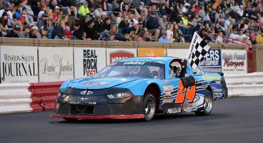 After 40 years of competition, Bowman Gray's A.J. Sanders still soaking