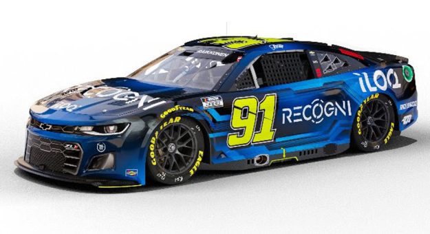 Kimi Räikkönen's Watkins Glen paint scheme.