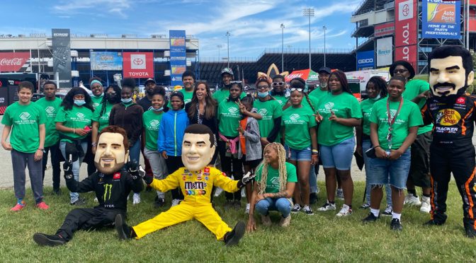 Featured image for Local Boys & Girls Club goes behind scenes to learn about NASCAR industry careers at Richmond Raceway