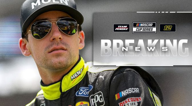 Featured Image for Team Penske signs Ryan Blaney to long-term contract extension
