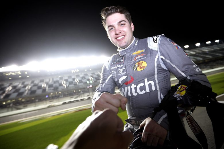 DAYTONA BEACH, FLORIDA - FEBRUARY 16: Noah Gragson, driver of the #62 Beard Oil/South Point Chevrolet, stands on the grid during qualifying for the NASCAR Cup Series 64th Annual Daytona 500 at Daytona International Speedway on February 16, 2022 in Daytona Beach, Florida. (Photo by Sean Gardner/Getty Images) | Getty Images