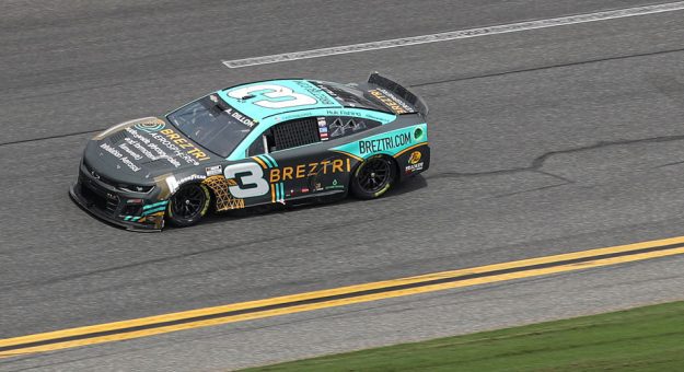 Austin Dillon races at Daytona.