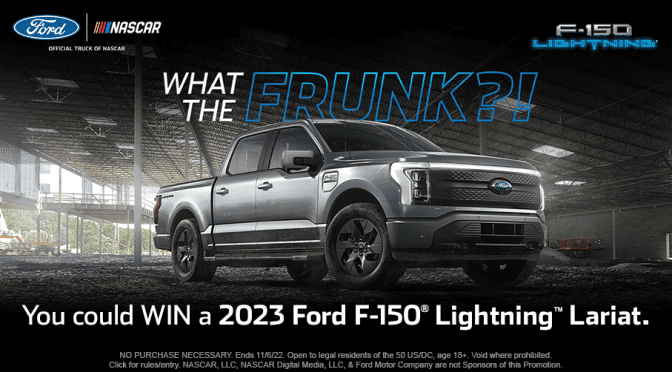 Featured Image for Introducing the powerful, capable, frunking awesome and electric 2023 Ford F-150® Lightning™ Lariat