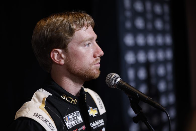 Tyler Reddick at NASCAR Cup Series Playoffs Media Day