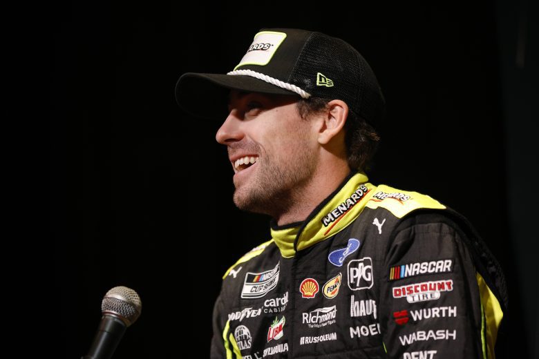 Ryan Blaney at NASCAR Cup Series Playoffs Media Day