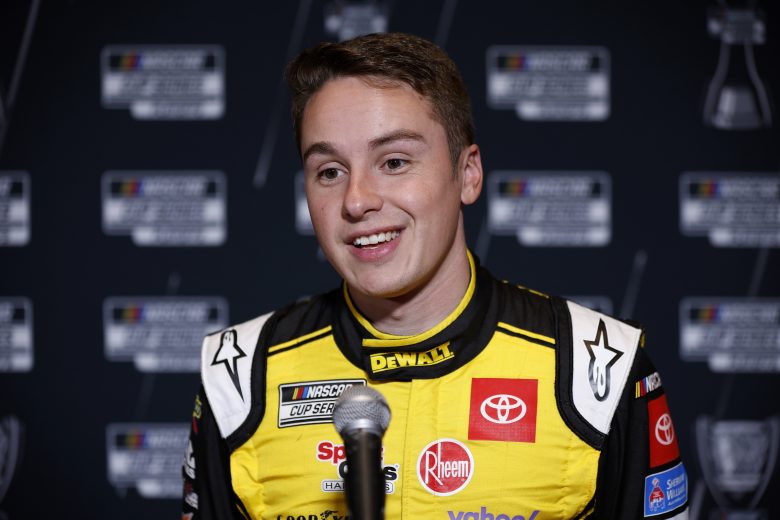 Christopher Bell at NASCAR Cup Series Playoffs Media Day