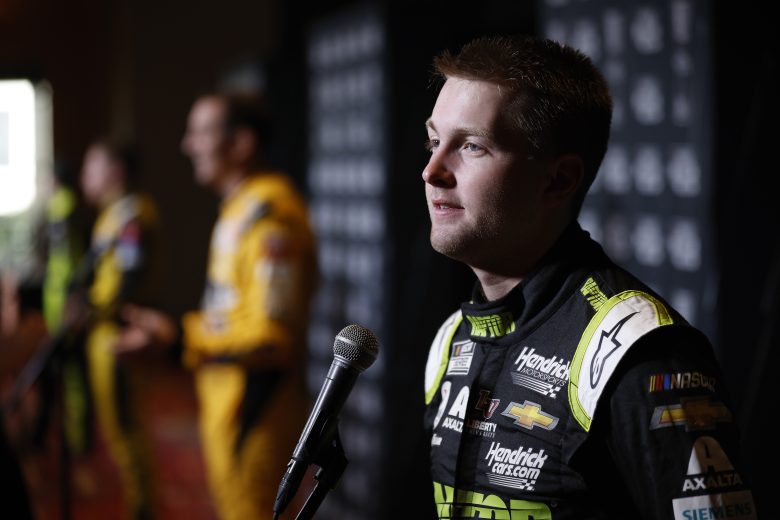 William Byron at NASCAR Cup Series Playoffs Media Day