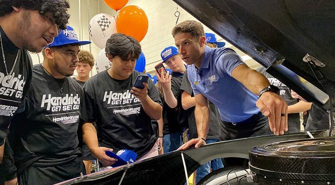 Featured Image for Labor Day special: Hendrick honors longtime auto technician, assists next generation