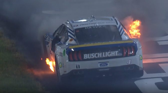 Featured image for ‘All hands on deck’ as NASCAR works with OEMs, teams to identify fire solutions