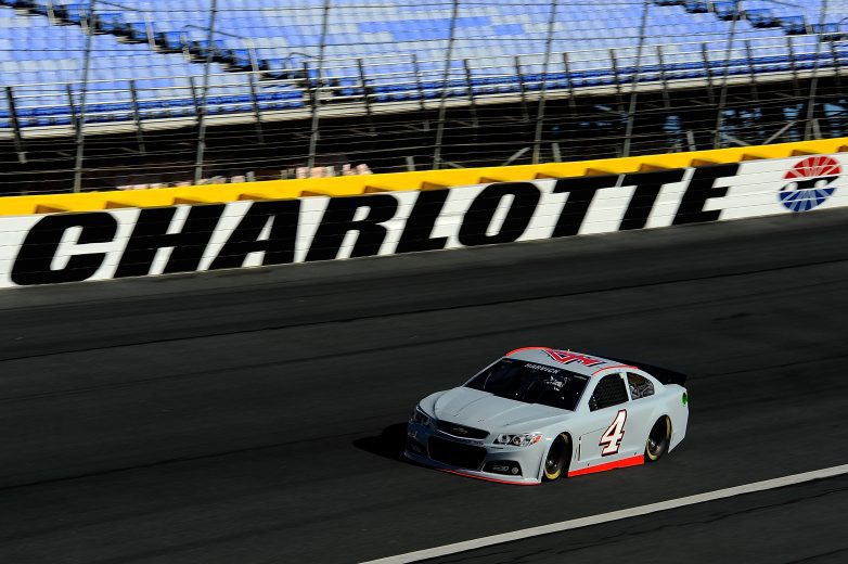 CHARLOTTE, NC - DECEMBER 11: Kevin Harvick drives the #4 Stewart Haas Chevrolet during testing at Charlotte Motor Speedway on December 11, 2013 in Charlotte, North Carolina. (Photo by Jared C. Tilton/NASCAR via Getty Images)